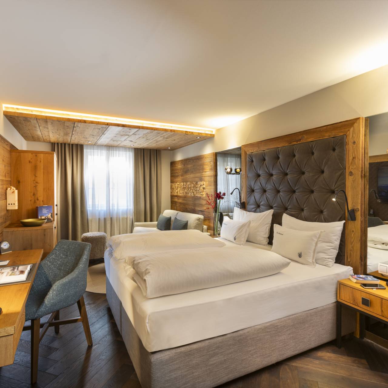 Deluxe Chalet-Tyrol Doppelzimmer im Hotel Das Innsbruck