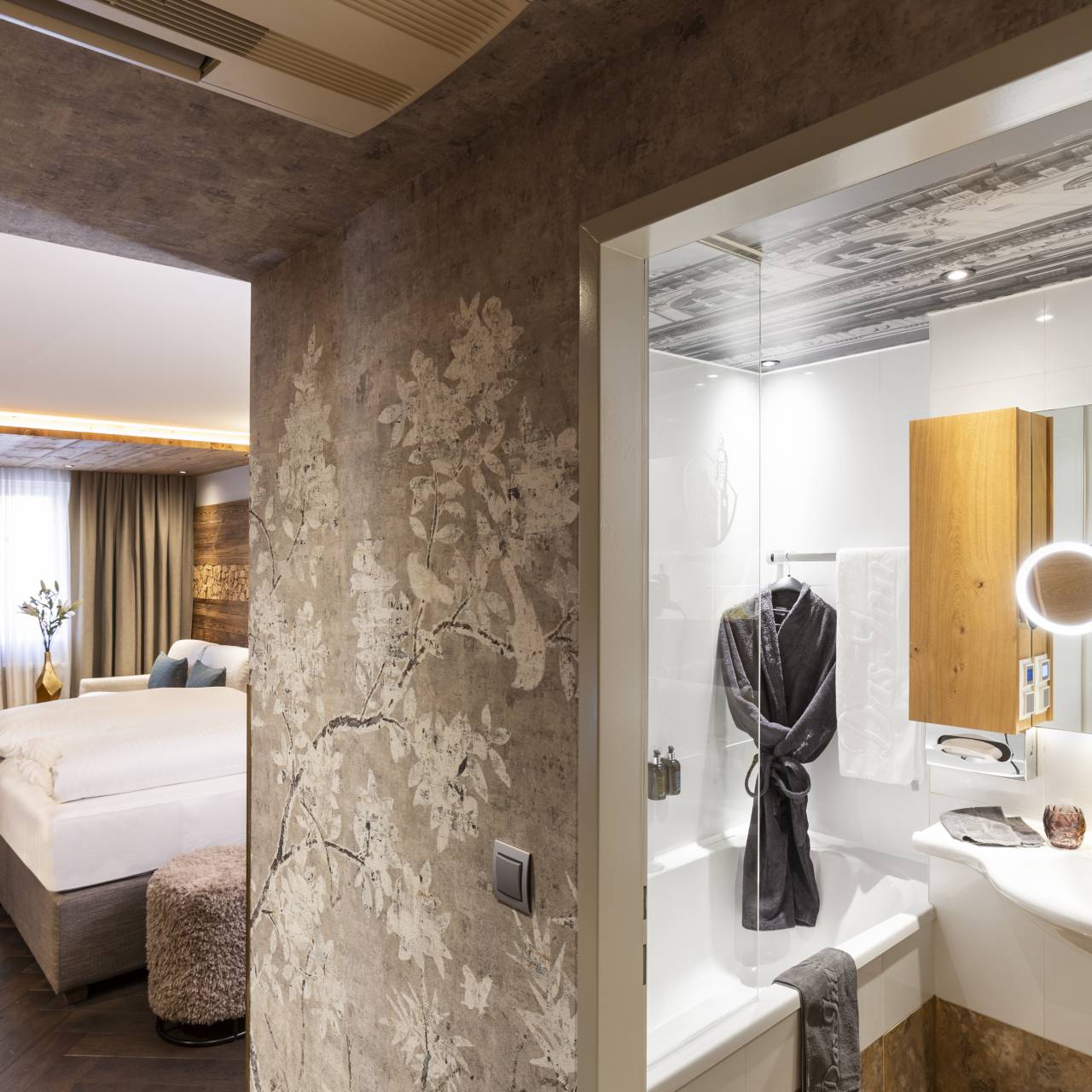 Deluxe Chalet-Tyrol Doppelzimmer im Hotel Das Innsbruck