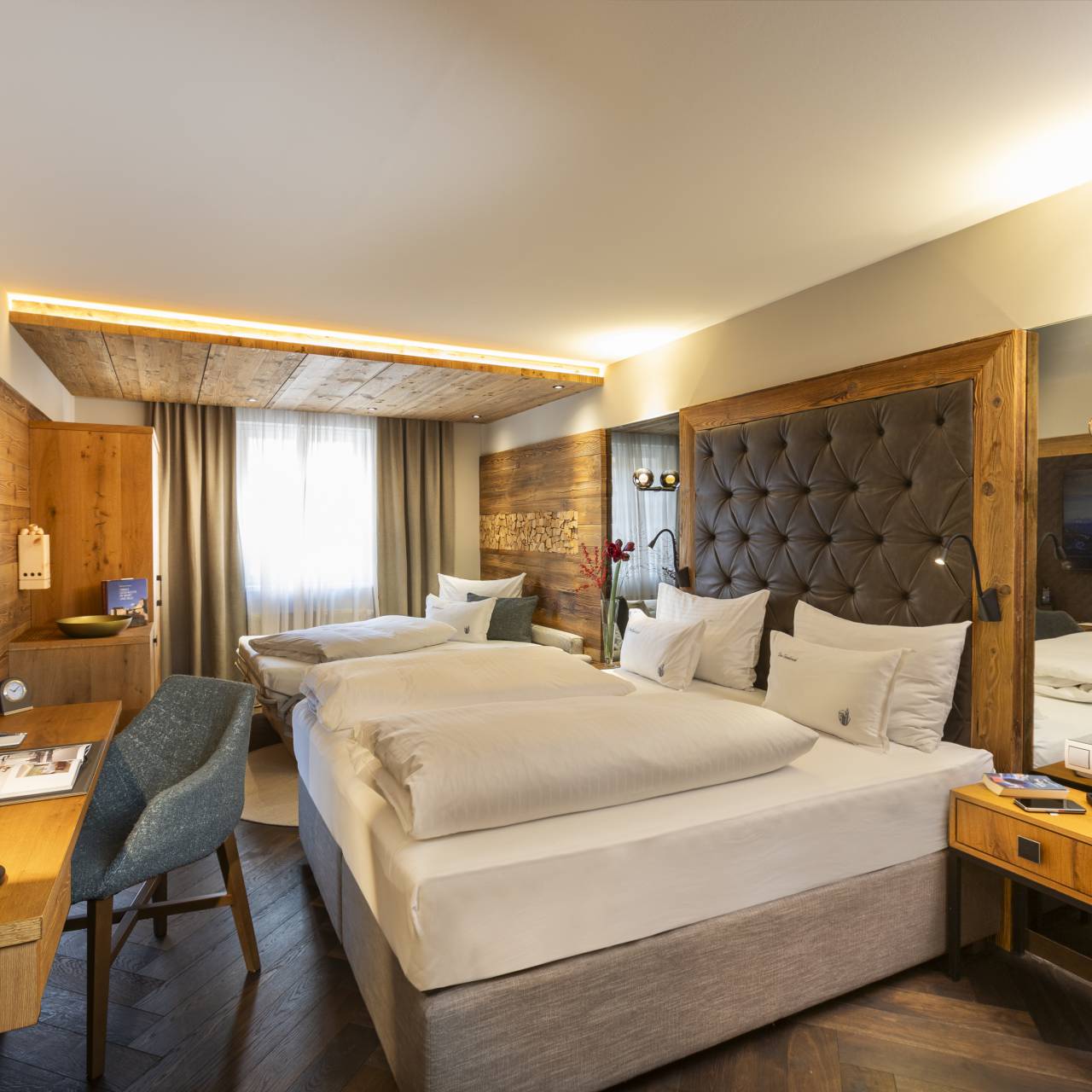 Doppelzimmer mit Extrabett