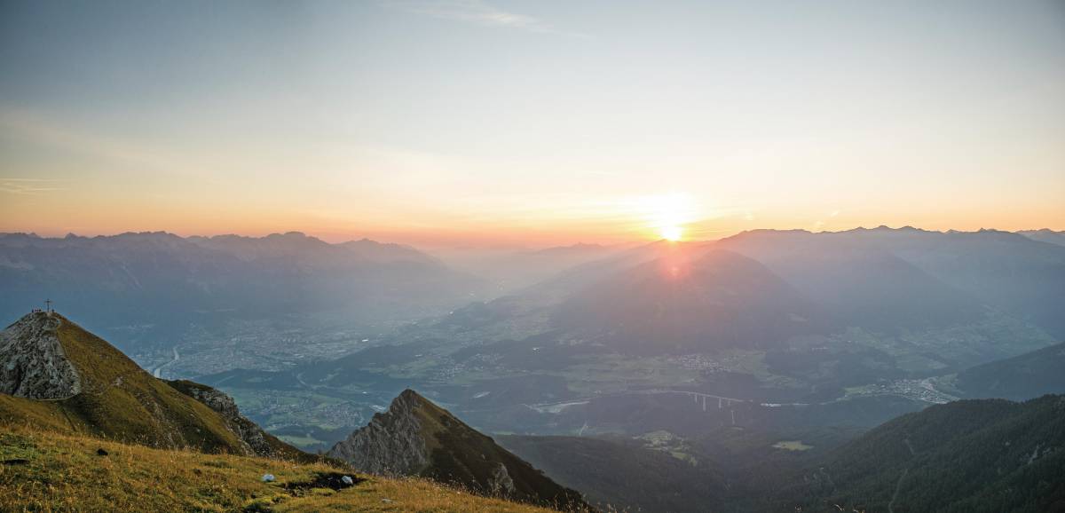 Klettern auf Klettersteig bei Innsbruck #1