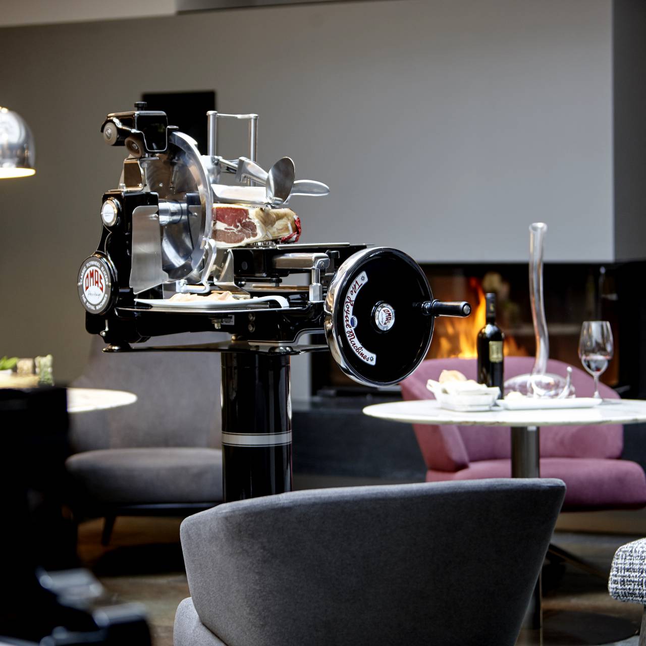 Detailbild Minotti Lounge im Hotel Das Innsbruck