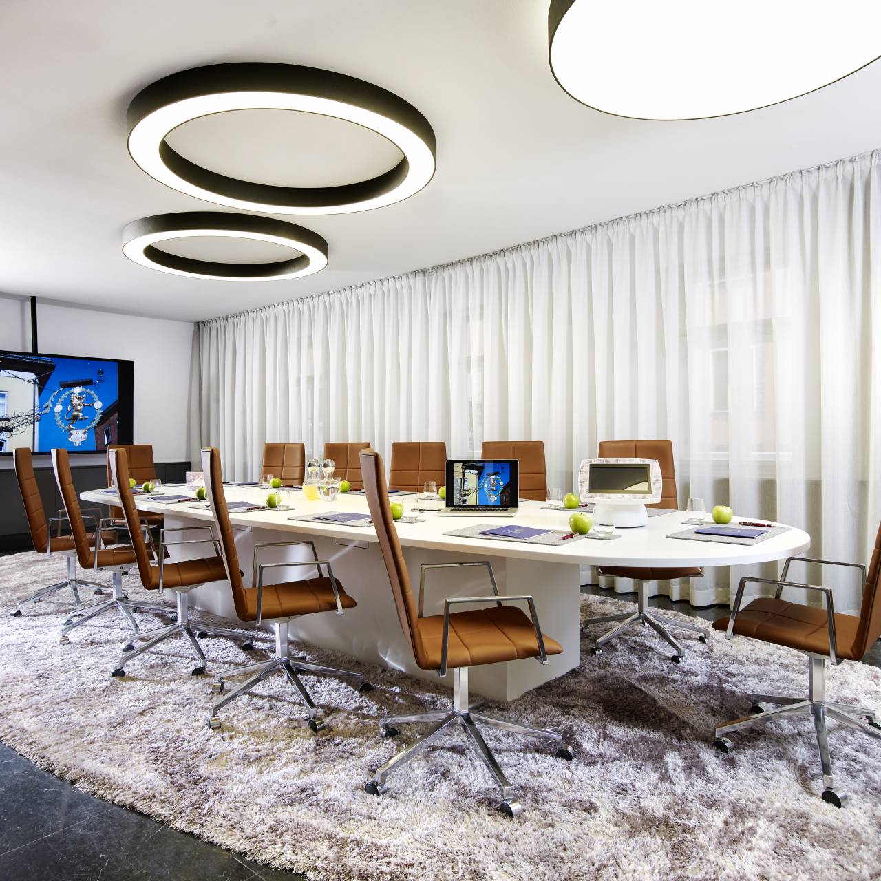 "Der goldene Löwe" Boardroom in the Hotel Das Innsbruck