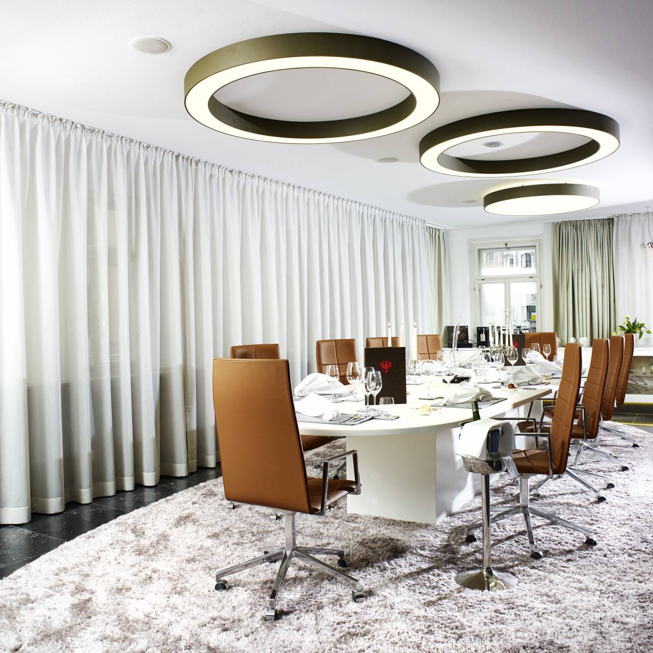 "Der goldene Löwe" Boardroom in the Hotel Das Innsbruck