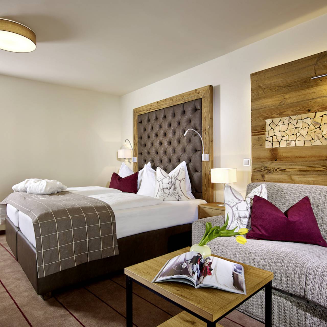 Deluxe Tyrol Doppelzimmer im Hotel Das Innsbruck