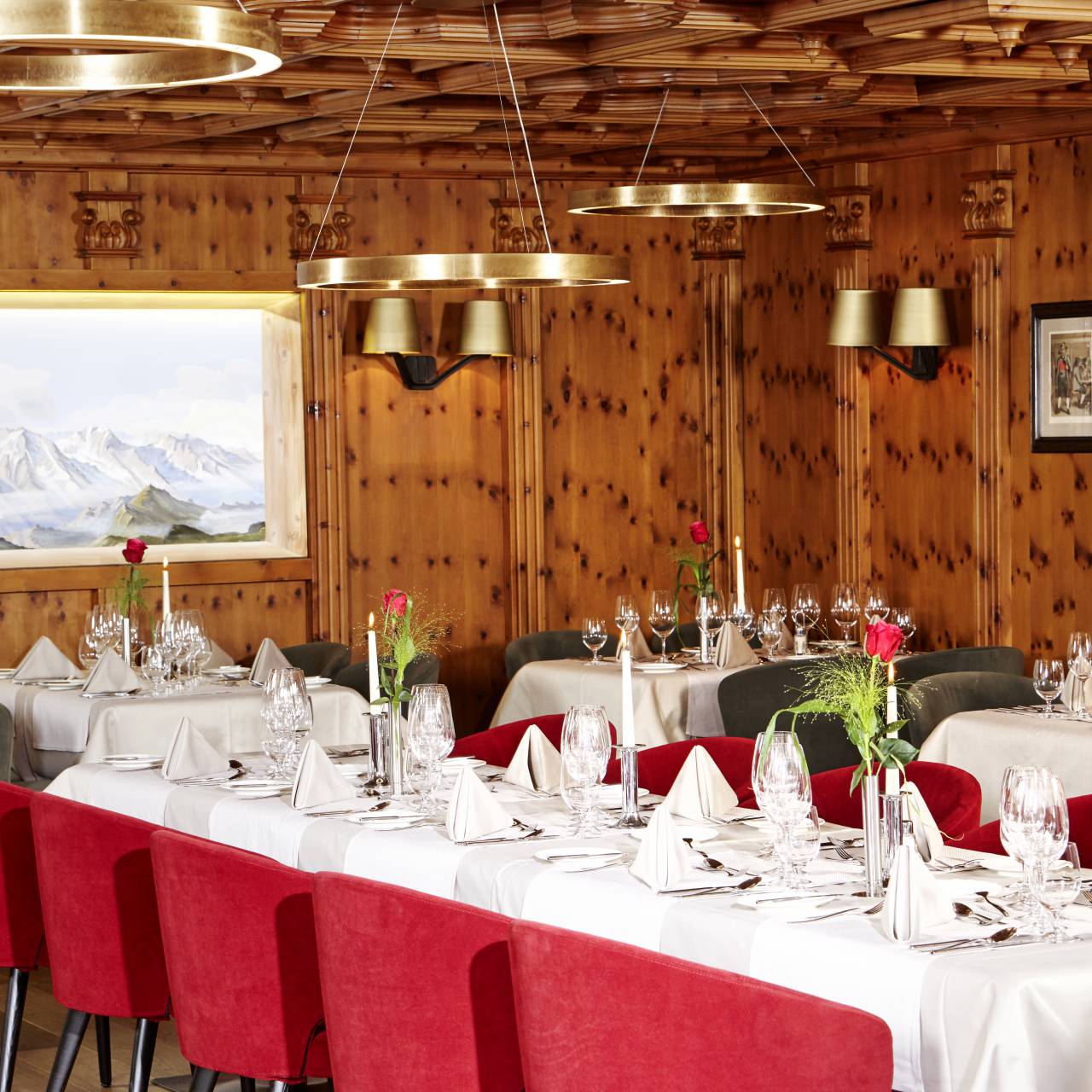 Dining Room Die Zirbenstube für Tagungen & Seminare im Hotel Das Innsbruck