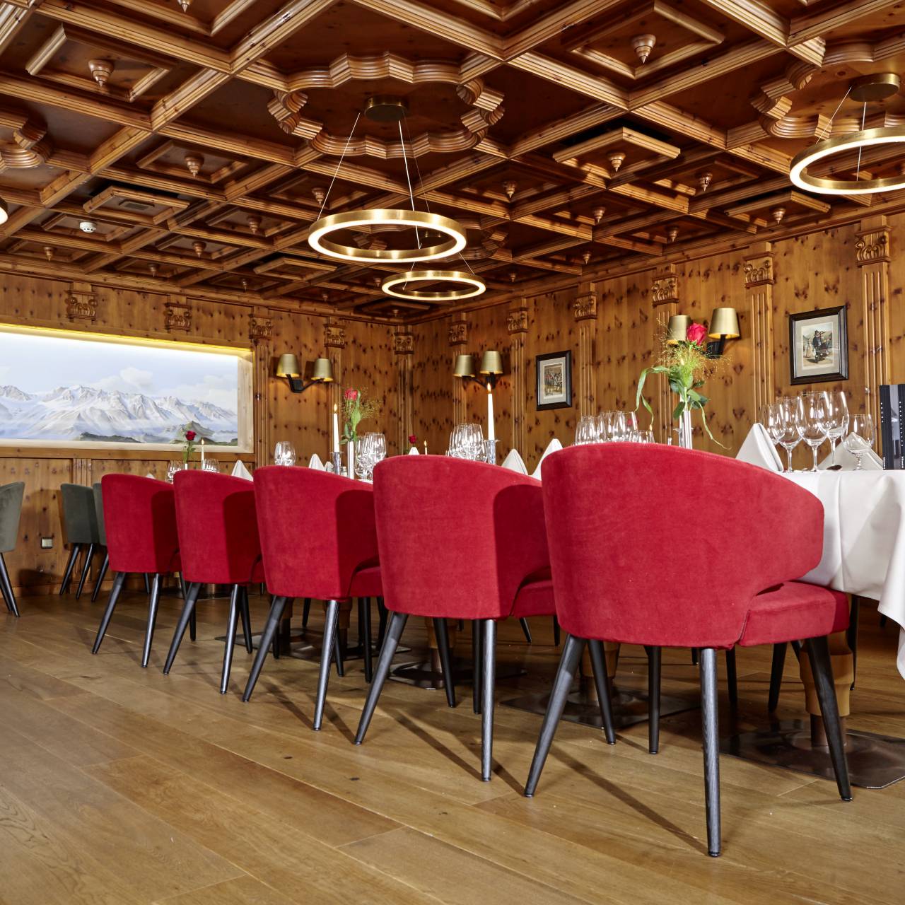 "Die Zirbenstube" Dining Room for conferences & seminars in the Hotel Das Innsbruck