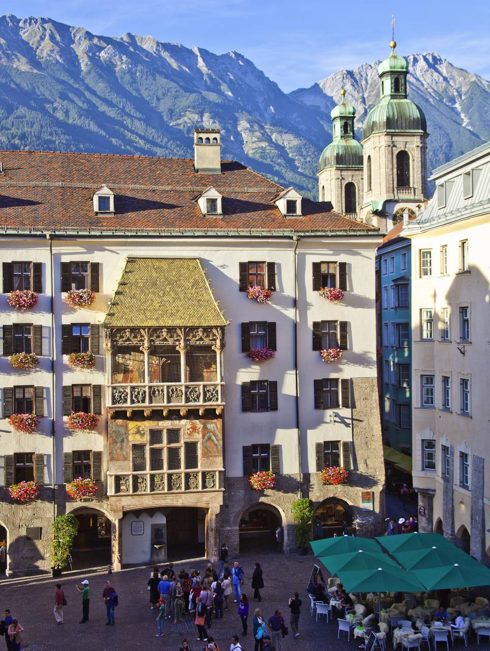 Gli highlight di Innsbruck,come il Tettuccio d'oro