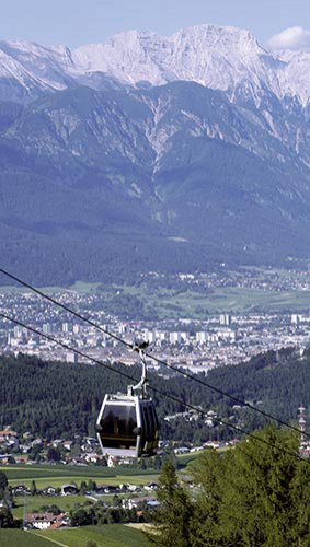 Mutteralm-Kabinenbahn in Innsbruck